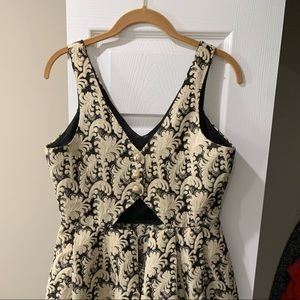 Vintage Inspired Min Brocade Dress